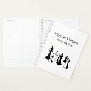 Schaakstukken Vintage Kunst #2 Planner