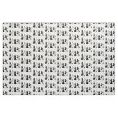 Schaakstukken Vintage Kunst #2 Stof (Fat Quarter)