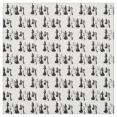 Schaakstukken Vintage Kunst #2 Stof (Swatch)