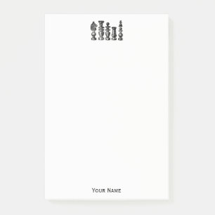 Schaakstukken Vintage Kunst Post-it® Notes