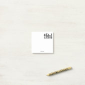 Schaakstukken Vintage Kunst Post-it® Notes (Op bureau)