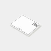 Schaakstukken Vintage Kunst Post-it® Notes (Schuin)