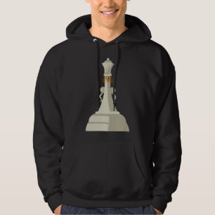 Schaakstukken Witte Koningin Kinderen Bordspel Set Hoodie
