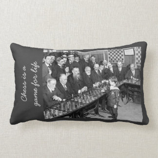  Schaaktoernooi Foto - Game for Life Kussen
