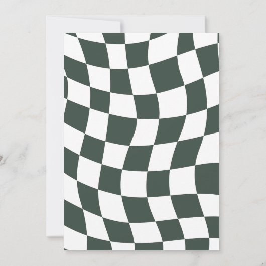 schaaktoernooi school universiteit evenement kaart (Achterkant)