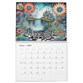 Schaakwandkalender 2025 kalender (Mar 2027)