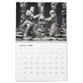 Schaakwandkalender 2025 kalender (Jan 2027)