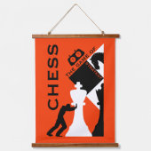 Schaakwandkunst Hangend Wandkleed (Voorkant)