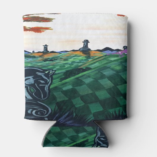 Schaakwereld Blikjeskoeler (Achterkant)