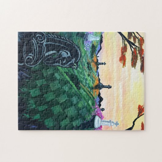 Schaakwereld Legpuzzel (Horizontaal)