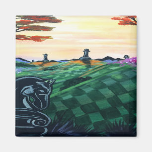 Schaakwereld Magneet