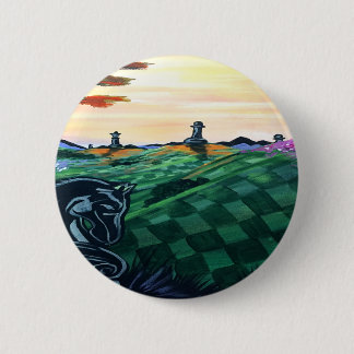 Schaakwereld Ronde Button 5,7 Cm