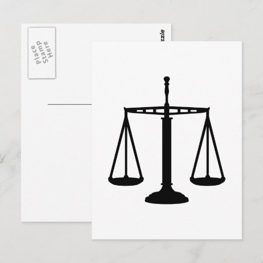 Schaal Briefkaart (Voorkant / Achterkant)