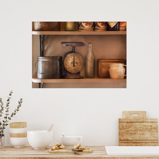 Schaal - De schaal van de Familie Poster (Keuken)