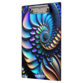 Schaal en Blad Fractal Klembord (Links)