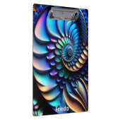 Schaal en Blad Fractal Klembord (Rechts)