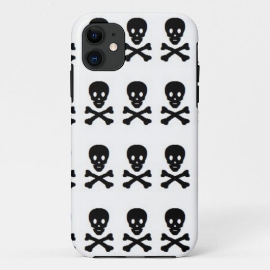 SCHAAL EN KROSSBONEN Case-Mate iPhone CASE (Achterkant)