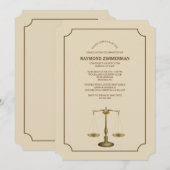 Schaal het Afstuderen van de School van de School  Kaart (Voorkant / Achterkant)