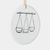 Schaal Keramisch Ornament (Rechts)