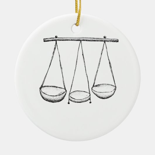 Schaal Keramisch Ornament (Voorkant)