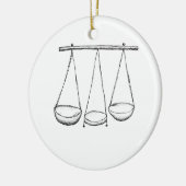 Schaal Keramisch Ornament (Links)