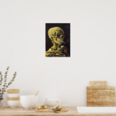 Schaal met brandende sigaretten, Van Gogh Poster (Keuken)