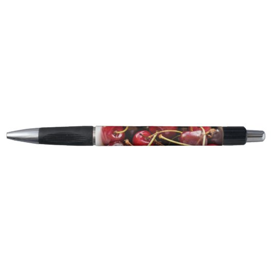schaal met kersen pen (Voorkant)