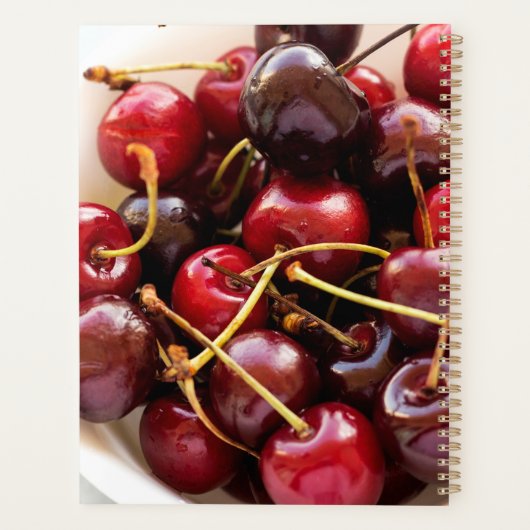 schaal met kersen planner (Achterkant)
