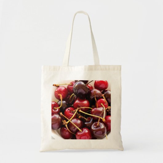 schaal met kersen tote bag (Voorkant)