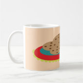 Schaal met koekjes koffiemok (Links)