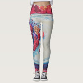 Schaal met rode vruchten leggings (Voorkant)