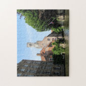 Schaal met waterkanaal in Brugge, België. Legpuzzel (Verticaal)