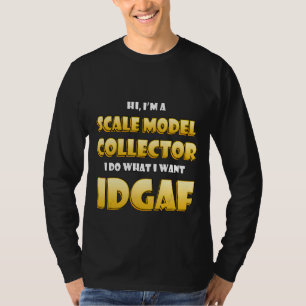 Schaal Model Collector Rare Collectie Trein Auto S T-shirt