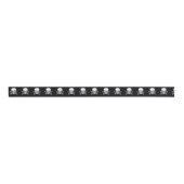 Schaal op Botten zwarte lintspool Grosgrain Lint (Voorkant)