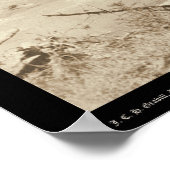 Schaal op de weg Deadwood naar Sturgis SD 1888 Poster (Hoek)