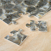 Schaal op het strand legpuzzel (Zijkant)