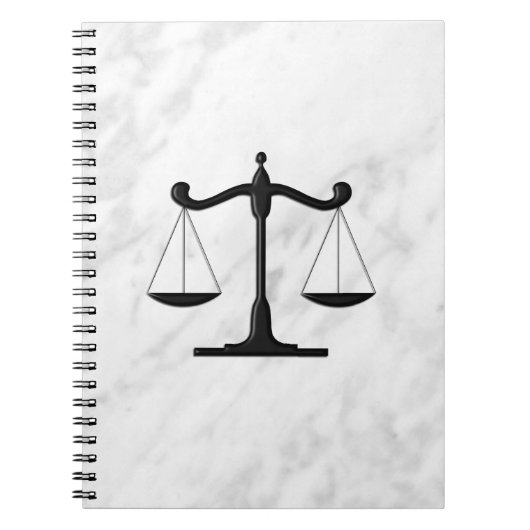 Schaal op marmer notitieboek (Voorkant)