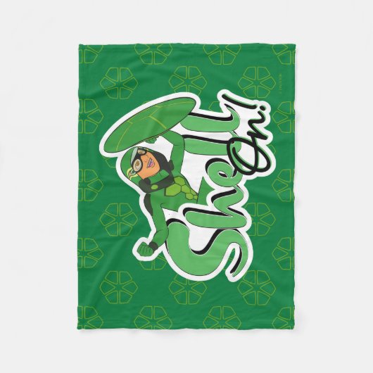 schaal | Shell ingeschakeld! Fleece Deken (Voorkant)