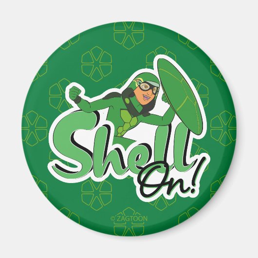 schaal | Shell ingeschakeld! Magneet (Voorkant)