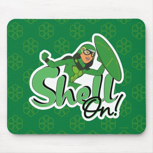 schaal | Shell ingeschakeld! Muismat (Voorkant)