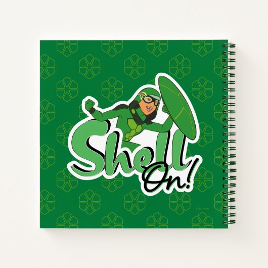 schaal | Shell ingeschakeld! Notitieboek (Achterkant)