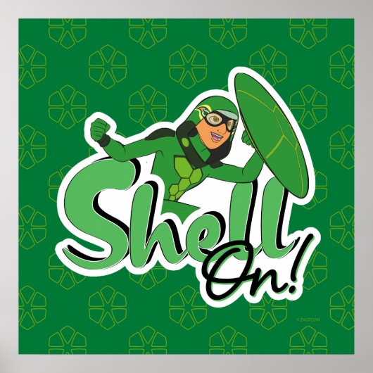 schaal | Shell ingeschakeld! Poster (Voorkant)