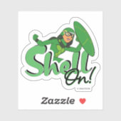 schaal | Shell ingeschakeld! Sticker (Vel)