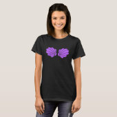 Schaal Shellac Puka Schelp Ketting Shellu Zachte S T-shirt (Voorkant volledig)