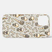Schaal, skelet en botten naadloze patroonhand dd Case-Mate iPhone case (Achterkant (horizontaal))