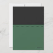 Schaal van de Groene Recht, de Uitnodiging van de  (Achterkant)