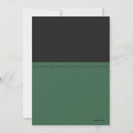 Schaal van de Groene Recht, de Uitnodiging van de  (Achterkant)