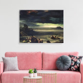Schaal van de Schudde, 1818-20 Canvas Afdruk (Insitu (Woonkamer))