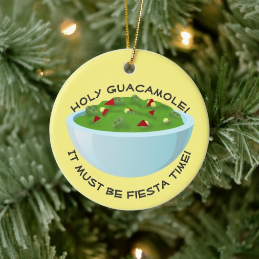 Schaal van Guacamole Keramisch Ornament (Boom)
