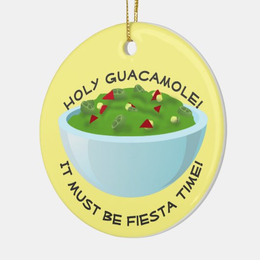 Schaal van Guacamole Keramisch Ornament (Links)